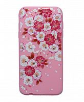 Купить Чехол-накладка для Samsung J530F FASHION Розовое TPU стразы Вид 8 оптом, в розницу в ОРЦ Компаньон