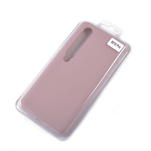 Чехол-накладка для XIAOMI Mi 10 Pro VEGLAS SILICONE CASE закрытый светло-розовый (18) - фото фото 2
