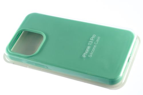 Чехол-накладка для iPhone 13 Pro SILICONE CASE закрытый ментоловый (50) оптом, в розницу Центр Компаньон фото 2