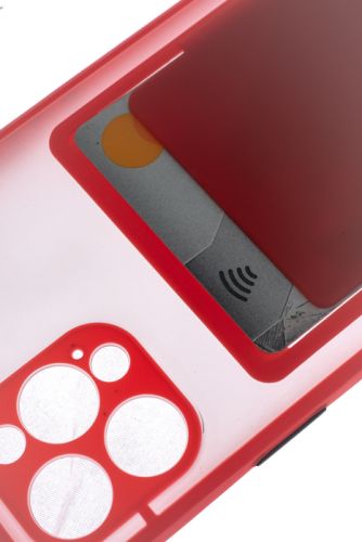 Чехол-накладка для iPhone 12 Pro VEGLAS Fog Pocket красный оптом, в розницу Центр Компаньон фото 3