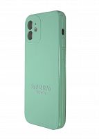 Купить Чехол-накладка для iPhone 12 VEGLAS SILICONE CASE NL Защита камеры ментоловый (50) оптом, в розницу в ОРЦ Компаньон