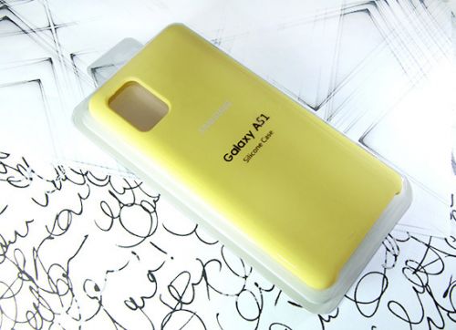 Чехол-накладка для Samsung A515F A51 SILICONE CASE NL 007002 желтый - оптовая продажа фото 2 Чехол-накладка для Samsung A515F A51 SILICONE CASE NL 007002 желтый - фото фото 2