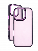 Чехол-накладка для iPhone 16 Pro VEGLAS Fog Glow фиолетовый - фото
