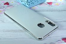Чехол-накладка для Samsung A305F A30 ELECTROPLATED TPU+PET белый - фото