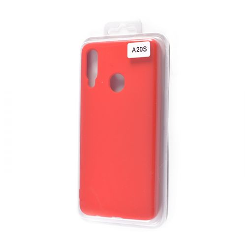 Чехол-накладка для Samsung A207F A20S VEGLAS SILICONE CASE закрытый красный (1) оптом, в розницу Центр Компаньон