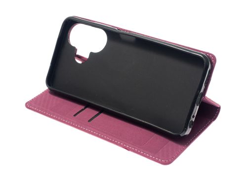 Чехол-книжка для Infinix Hot 30i VEGLAS RICH бордовый - оптовая продажа фото 4 Чехол-книжка для Infinix Hot 30i VEGLAS RICH бордовый - фото фото 4