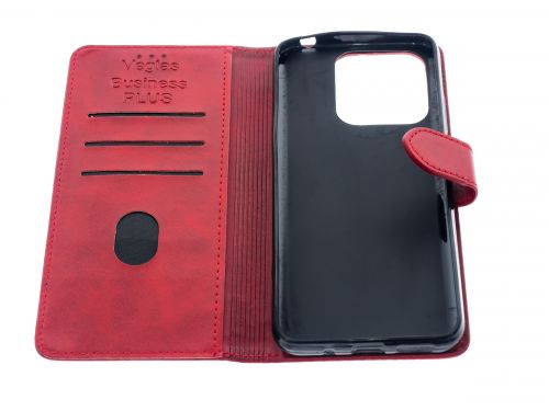 Чехол-книжка для XIAOMI Redmi 10C VEGLAS BUSINESS PLUS красный - оптовая продажа фото 3 Чехол-книжка для XIAOMI Redmi 10C VEGLAS BUSINESS PLUS красный - фото фото 3