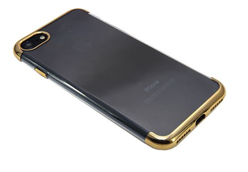Чехол-накладка для iPhone 7/8/SE ELECTROPLATED TPU золото оптом, в розницу Центр Компаньон фото 3