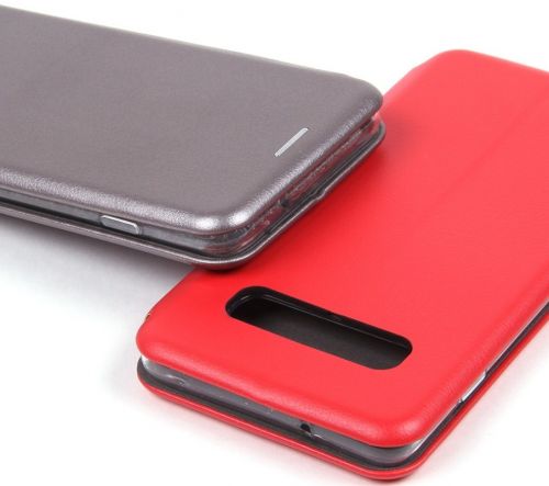 Чехол-книжка для Samsung G975F S10 Plus BUSINESS серый - фото фото 3