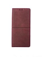Чехол-книжка для Infinix Note 30 Pro VEGLAS RICH бордовый - фото