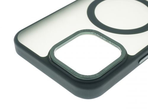 Чехол-накладка для iPhone 15 Pro Max VEGLAS Fog Magnetic зеленый оптом, в розницу Центр Компаньон фото 3