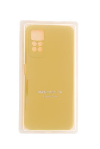 Чехол-накладка для XIAOMI Redmi Note 11 Pro VEGLAS SILICONE CASE закрытый желтый (20) оптом, в розницу Центр Компаньон