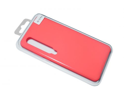 Чехол-накладка для XIAOMI Mi 10 Pro SILICONE CASE NL ярко-розовый (12) - фото фото 2