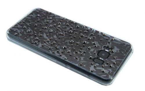 Чехол-накладка для SAMSUNG G950F S8 YOUNICOU стразы WILD PC+TPU Вид 3 - фото