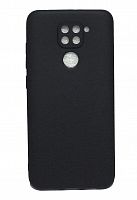 Купить Чехол-накладка для XIAOMI Redmi Note 9 FASHION TPU матовый черный оптом, в розницу в ОРЦ Компаньон