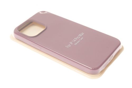 Чехол-накладка для iPhone 14 Pro Max VEGLAS SILICONE CASE закрытый лавандовый (62) - оптовая продажа фото 2 Чехол-накладка для iPhone 14 Pro Max VEGLAS SILICONE CASE закрытый лавандовый (62) - фото фото 2