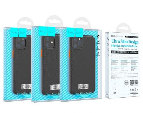 Чехол-накладка для iPhone 11 Pro HOCO STAR LORD TPU черный - фото фото 3