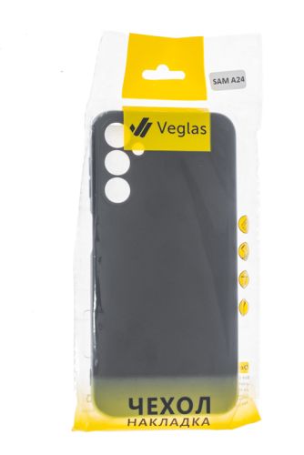 Чехол-накладка для Samsung A245F A24 VEGLAS Air Matte черный оптом, в розницу Центр Компаньон фото 3