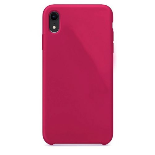 Чехол-накладка для iPhone XS Max SILICONE CASE малиновый (36) - оптовая продажа Чехол-накладка для iPhone XS Max SILICONE CASE малиновый (36) - фото