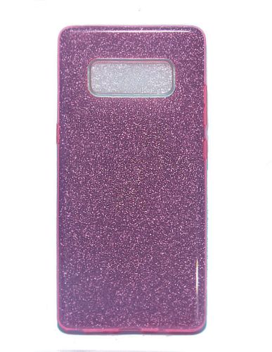 Чехол-накладка для Samsung N950F Note 8 JZZS Shinny 3в1 TPU фиолетовая оптом, в розницу Центр Компаньон