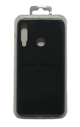 Чехол-накладка для HUAWEI P40 Lite E/Honor 9C SILICONE CASE закрытый черный (3)																				 оптом, в розницу Центр Компаньон фото 2