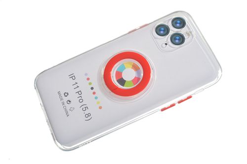 Чехол-накладка для iPhone 11 Pro NEW RING TPU красный оптом, в розницу Центр Компаньон фото 3