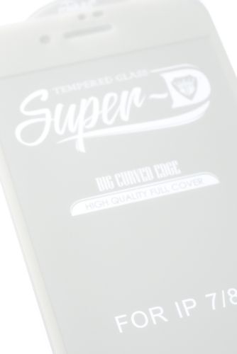 Защитное стекло для iPhone 7/8/SE Mietubl Super-D пакет белый оптом, в розницу Центр Компаньон фото 2
