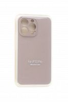 Чехол-накладка для iPhone 13 Pro VEGLAS SILICONE CASE Защита камеры песочный (7) - фото