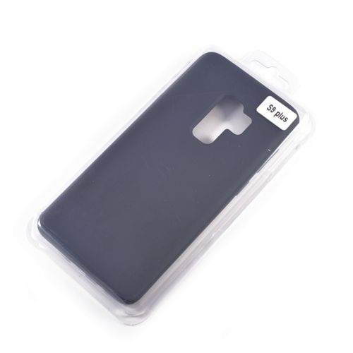 Чехол-накладка для Samsung G965F S9 Plus VEGLAS SILICONE CASE закрытый черный (3) - оптовая продажа фото 2 Чехол-накладка для Samsung G965F S9 Plus VEGLAS SILICONE CASE закрытый черный (3) - фото фото 2