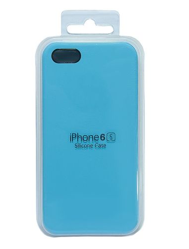 Чехол-накладка для iPhone 6/6S SILICONE CASE голубой (16) оптом, в розницу Центр Компаньон фото 3