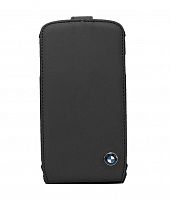Чехол-книжка для Samsung i9500 S4 BMW SigFlip BMFLS4LB черный - фото