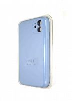 Чехол-накладка для iPhone 11 VEGLAS SILICONE CASE Защита камеры сиренево-голубой (5) - фото