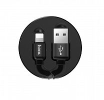 Купить Кабель USB Lightning 8Pin HOCO U23 Resilient черный оптом, в розницу в ОРЦ Компаньон