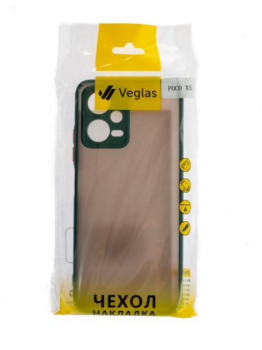 Чехол-накладка для XIAOMI Poco X5 VEGLAS Fog зеленый оптом, в розницу Центр Компаньон фото 3