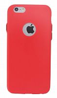 Купить Чехол-накладка для iPhone 6/6S AiMee Отверстие красный оптом, в розницу в ОРЦ Компаньон