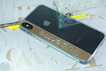 Купить Чехол-накладка для iPhone XS Max SUPERME TPU золото  оптом, в розницу в ОРЦ Компаньон