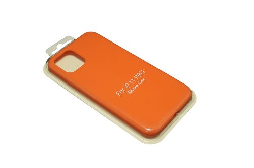 Чехол-накладка для iPhone 11 Pro VEGLAS SILICONE CASE NL закрытый оранжевый (13) оптом, в розницу Центр Компаньон фото 2