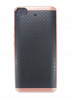 Чехол-накладка для XIAOMI Mi5S GRID CASE TPU+PC золото - фото