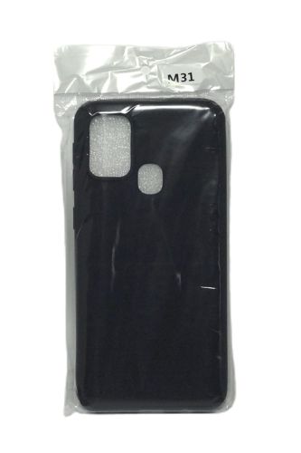 Чехол-накладка для Samsung M315F M31 FASHION TPU матовый черный оптом, в розницу Центр Компаньон фото 3