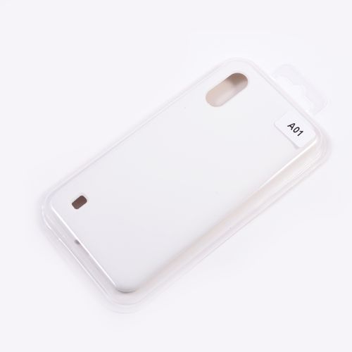 Чехол-накладка для Samsung A015F A01 VEGLAS SILICONE CASE закрытый белый (9) оптом, в розницу Центр Компаньон фото 2