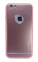 Купить Чехол-накладка для iPhone 6/6S Plus MOTOMO Metall+TPU розовое золото оптом, в розницу в ОРЦ Компаньон