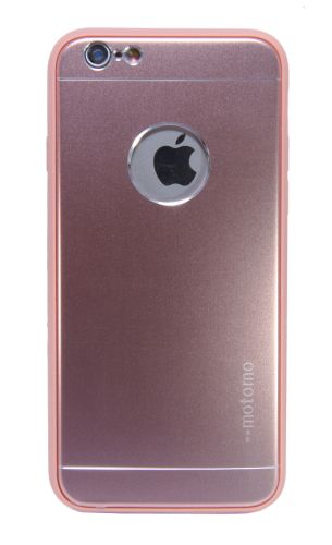 Чехол-накладка для iPhone 6/6S Plus MOTOMO Metall+TPU розовое золото оптом, в розницу Центр Компаньон