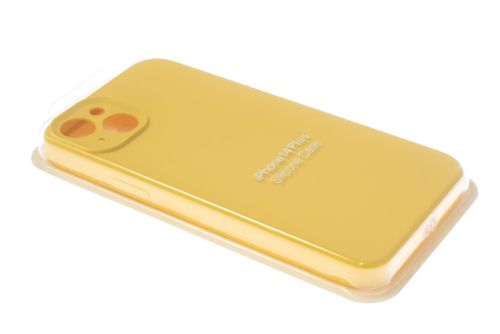 Чехол-накладка для iPhone 14 Plus SILICONE CASE Защита камеры желтый (4) оптом, в розницу Центр Компаньон фото 2
