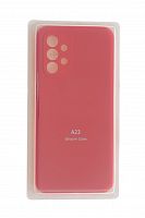 Чехол-накладка для Samsung A235F A23 SILICONE CASE закрытый красный (1) - фото