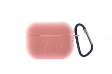 Чехол для наушников Airpods Pro 2 Silicone светло-розовый - фото