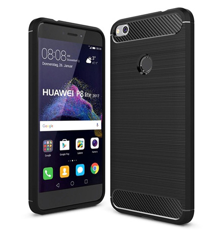 Чехол-накладка для HUAWEI P8 Lite 2017/GR3 009508 ANTISHOCK черный - оптовая продажа фото 3 Чехол-накладка для HUAWEI P8 Lite 2017/GR3 009508 ANTISHOCK черный - фото фото 3