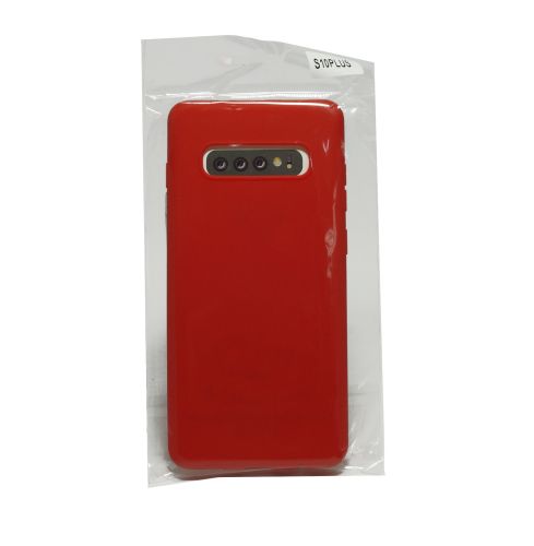 Чехол-накладка для Samsung G975F S10 Plus LATEX красный оптом, в розницу Центр Компаньон фото 2