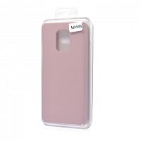 Купить Чехол-накладка для XIAOMI Redmi Note 9S SILICONE CASE NL закрытый светло-розовый (18) оптом, в розницу в ОРЦ Компаньон