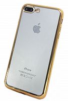 Купить Чехол-накладка для iPhone 7/8 Plus РАМКА TPU золото																																					 оптом, в розницу в ОРЦ Компаньон