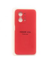 Купить Чехол-накладка для HUAWEI Honor X7A VEGLAS SILICONE CASE закрытый красный (1) оптом, в розницу в ОРЦ Компаньон